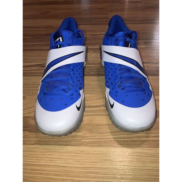 Nike Men's Force Zoom Trout 6 Turf Shoes Baseball Royal Blue White Size 8 - Picture 2 of 6
